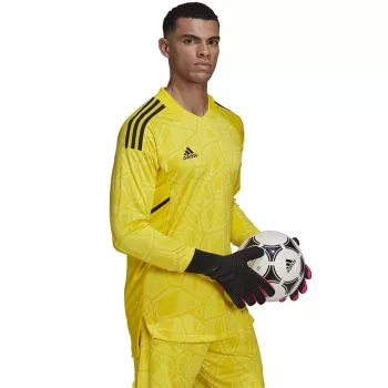 adidas Condivo 22 Vīriešu gara piedurkņu vārtsarga krekls Solar Yellow