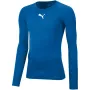 Puma Liga Baselayer Tee LS vīriešu T-krekls zils 655920 02 S