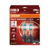 OSRAM Night Breaker Laser HB3 12V 60W P20d Halogena spuldze, dubultie iepakojumi, līdz 150% spožāka, 150m garāks stars, 20% baltāka gaisma