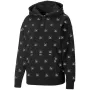 PUMA Brand Love AOP Hoodie FL Melns 535706 01 Vīriešu Relaxed Fit All-Over Print Pullover