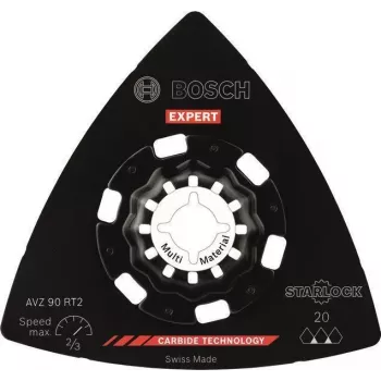 Bosch Expert Carbide-RIFF ACZ 85 RT3 Starlock segmenta zāģa asmens šuvju un abrazīvu materiālu noņemšanai, 85 mm, 1 gab.