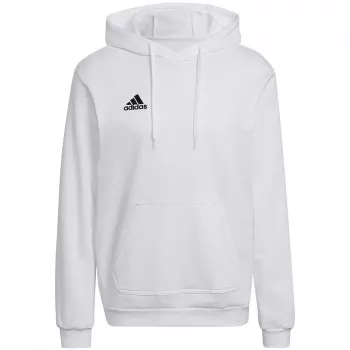 adidas Entrada 22 Hoody vīriešu sporta krekls balts HG6302 M