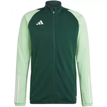 adidas Tiro 23 Competition vīriešu treniņu sporta krekls zaļš HU1303