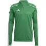 adidas Tiro 23 League treniņu tops vīriešiem, sporta krekliņš, zaļš IC7879 S