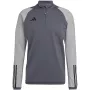 adidas Tiro 23 Competition treniņu tops Team Grey Four HU1316