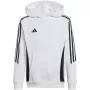 adidas Tiro 24 Kapuces sporta krekls jauniešiem balts IR7506 izmērs 152