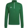 adidas Entrada 22 Treniņu tops vīriešiem Team Green ar ceturtdaļas rāvējslēdzēju HI2129 M