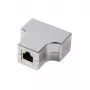 LogiLink T-Adapter tīkla sadalītājs RJ45 Cat5e 100 Mbps Melns MP0037
