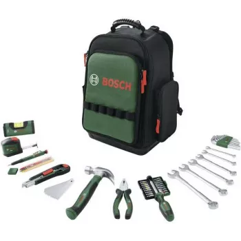 Bosch Power Tools 60 daļu instrumentu mugursomas komplekts (melns/zaļš)