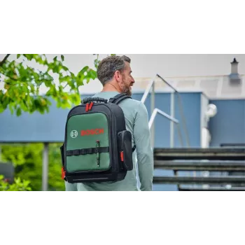 Bosch Power Tools 60 daļu instrumentu mugursomas komplekts (melns/zaļš)