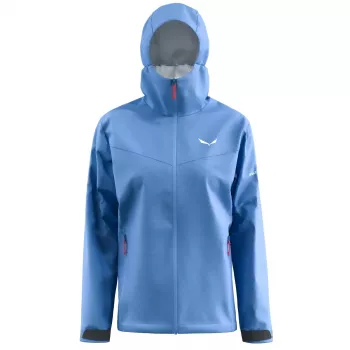 Salewa Puez Aqua 4 PTX 2.5L sieviešu lietus jaka Morning Blue M