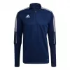 adidas vīriešu Tiro 21 treniņu tops ar kapuci, komandas tumši zilā krāsā, XXL