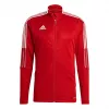 adidas Tiro 21 vīriešu treniņu sporta krekls sarkanā krāsā GM7308 S