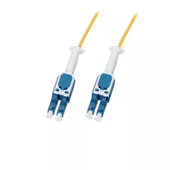 LogiLink Uniboot Push-Pull optiskā šķiedras pārvienojuma kabelis LC-LC OS2, 2,0 m