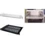 LogiLink 19 collu fiksēts plaukts 1U, 300 mm dziļš, melns RAL 9005, tērauds, maks. 15 kg