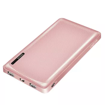 LogiLink Mobile Power Bank 10000 mAh LiPo USB-C PD Rozā