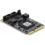 DELOCK 63002 CAN 2.0 / CAN FD Mini PCIe interfeisa karte, 2 x D-Sub 9 Pin, līdz 8 Mbps, galvaniskā izolācija un pārsprieguma aizsardzība