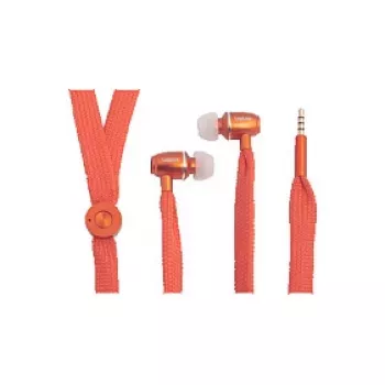 LogiLink Stereo In-Ear austiņas ar mikrofonu, 3,5 mm ligzda, oranža