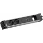 Bachmann STEP ALU 2x Schuko 1x USB-C 100W 1x Custom Module Strāvas sadales bloks