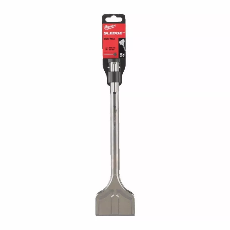 MILWAUKEE SDS-MAX platais pašasināšanas kalts 80mm x 300mm