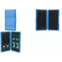 LogiLink UA0417 M.2 SSD aizsardzības kaste 4 NGFF/NVMe SSD diskiem, zila