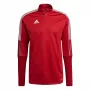 adidas Tiro 21 Treniņu tops vīriešiem, sarkans, 2XL GH7303