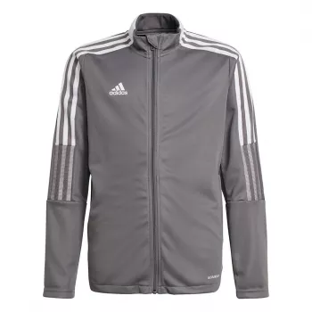 adidas Tiro 21 Bērnu treniņjakas Grey Four GM7311 Izmērs 116 cm
