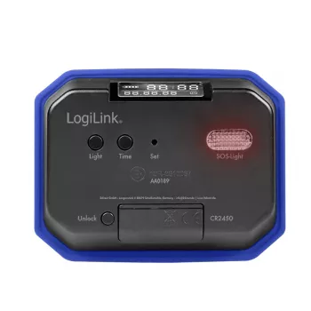 LogiLink elektroniskais stāvēšanas disks, KBA sertificēts, zils