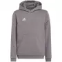 adidas Entrada 22 Hoody Bērnu sporta krekls Pelēks 116 cm