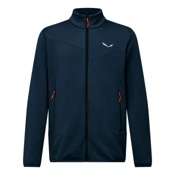 Salewa Puez Altavia pilna rāvējslēdzēja kapuce vīriešiem Navy Blazer M