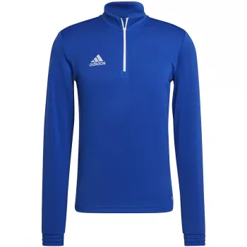 adidas Entrada 22 treniņu tops vīriešiem, piegulošs, komandas karaliski zils/balts, S izmērs