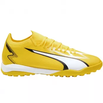 PUMA Ultra Match TT futbola apavi - Puma Black/Puma White/Ultra Orange - UK 9 (EU 43)