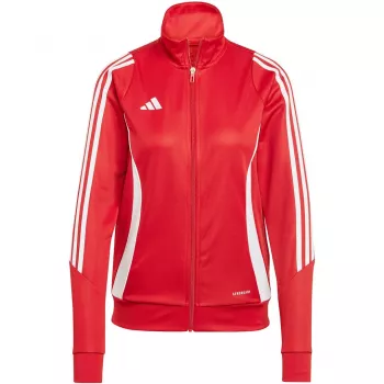 adidas Tiro 24 sieviešu treniņu sporta krekls sarkanā krāsā IR7493 M