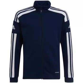 adidas Squadra 21 Treniņu pilna rāvējslēdzēja sporta krekls tumši zils, jauniešiem 152cm