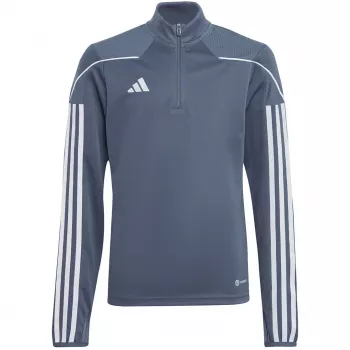 adidas Tiro 23 League treniņu tops pelēks balts jauniešiem 152cm HS3491