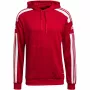 adidas Squadra 21 Kapuce Team Power Red/Balts Vīriešu S izmērs