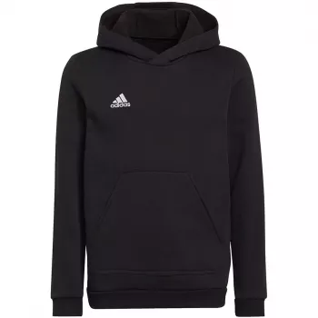 adidas Entrada 22 kapuces sporta krekls bērniem, melns
