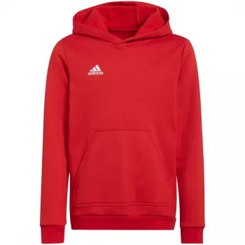 Adidas Entrada 22 bērnu kapuce sarkanā H57566 128cm