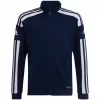 adidas Squadra 21 Treniņu pilna rāvējslēdzēja sporta krekls tumši zils HC6276 jauniešiem 140cm