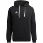 adidas Entrada 22 vīriešu kapuces sporta krekls melns L