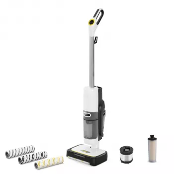 Kärcher SCV 4 Deluxe Select tvaika tīrītājs ar 2 pakāpju tvaika regulēšanu, 1,3 L tvertne, 2000 W, EasyFix grīdas sprausla, nepārtraukta uzpilde