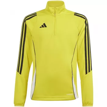 adidas Tiro 24 Treniņtops bērniem, sporta krekls, dzeltens, IR9365, 128cm