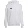 adidas Entrada 22 kapuces sporta krekls vīriešiem balts HG6302 2XL