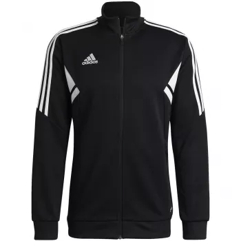 adidas Condivo 22 Sieviešu treniņjakas melnā krāsā, slim fit, pilna rāvējslēdzēja, AEROREADY Primegreen pārstrādāts poliesters HA6252
