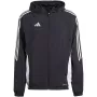 adidas Tiro 24 vīriešu treniņu jaka melna IM8806