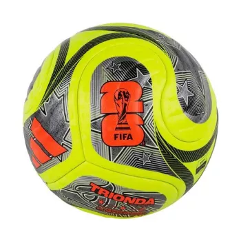 adidas World Cup 26 Trionda Pro ziemas futbola bumba 5. izmērs, zaļa/melna/sudraba JD8023