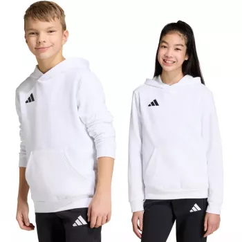 adidas Entrada 26 Hoody Bērniem Balts JZ6561 164cm