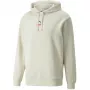 Puma vīriešu Better Hoodie TR Pebble Beige pulovers ar savelkamu kapuci un ķengura kabatu