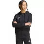 adidas Entrada 26 Sieviešu pilna rāvējslēdzēja kapuce Melna M