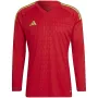 adidas Tiro 23 Competition vārtsargu krekls ar garām piedurknēm vīriešiem, sarkans